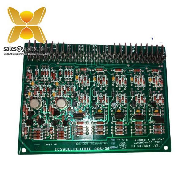 GE Mark VI板卡 IS200SRTDH2A 工業(yè)控制模塊